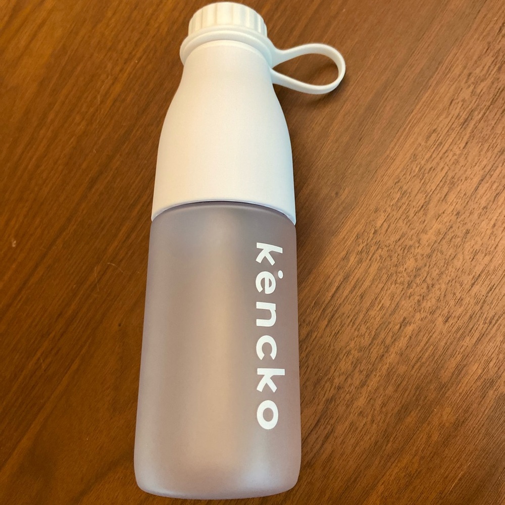 Kencko White and Clear Water Bottle